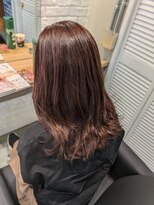 エイト 沖縄豊崎店(EIGHT toyosaki)&nbsp;【EIGHT 豊崎】お客様スタイル…ナチュラルピンクブラウン…