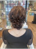 シニヨンヘアセット