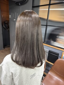 ロフティー 清澄白河(LOFTY) 赤み消し上品艶カラー/透明感／髪質改善/ふんわり柔らかい