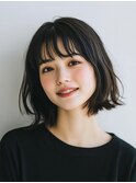 お洒落な髪形作ります！ルーズボブ　美シルエット