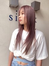 LOAにしかだせない色味を！カラー剤の配合にこだわっています！