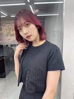 ロンド マーレ 天神大名店(Lond mare)&nbsp;グレージュ　縮毛矯正　前髪縮毛　ストレート　レイヤー　韓国