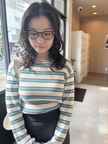 アンハーツ(ann HEARTS)&nbsp;ミディアムパーマ/パーマヘア/パーマスタイル/ミディアム