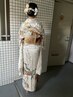 【結婚式参列・結納】へアセット＋振袖着付け