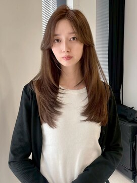 ユーフォリア 青山(Euphoria) 大人ベージュカラー&ザクザクレイヤー