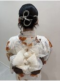 カチモリヘアアレンジ/浴衣ヘアアレンジ