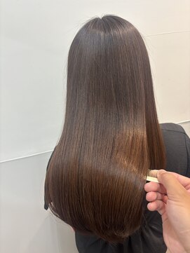 サロウィン 新潟万代店(SALOWIN) 美髪ブラウン