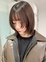 ムーン バイ ケンジ(moon by KENJE)&nbsp;『asuna』ボブウルフカット/似合わせカット