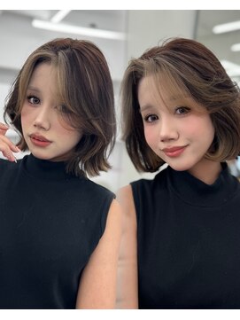 アマトウキョウスマートサロン(AMA TOKYO×Smart Salon) くびれボブ タンバルモリ 韓国ボブ