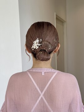 サラ 新宮店(SARA) リボンアレンジ/結婚式お呼ばれヘア