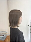 外ハネボブ×インナーカラー
