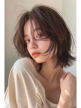 ルル(Lulu) レイヤーボブ透明感カラー
