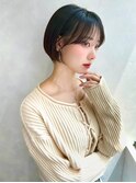 【TLUUSダークパープルミルクブラウンナチュラルショート】