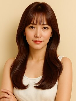 【カット＋白髪ぼかし＋髪質改善トリートメント\14300】白髪ぼかしで周期伸ばしながら髪質改善で上質な艶髪