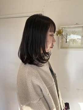 ヘアーアンドメイクアップモパ レイヤースタイル