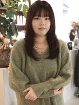 ウィム(wim)&nbsp;" レイヤースタイル "/ザクザクレイヤー/顔周り/レイヤー