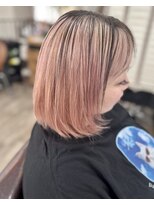 ラウラアンドロー(LAURA&RO)&nbsp;ダブルカラー/ケアブリーチ/インナーカラー/ベージュ【塚口】