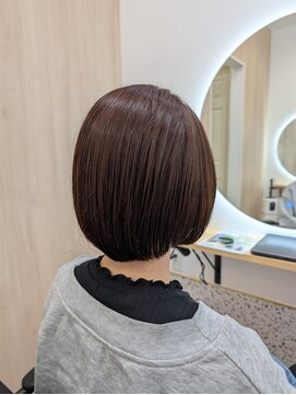 テーラヘアー 南柏店(TELAHAIR) ぷつ艶ミニボブ