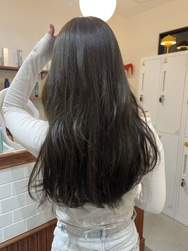 アンド グラフ(& Graph.) オリーブベージュ透明感カラー