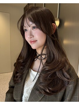 ノネル(nonel.) 透明感カラー/レイヤーカット/小顔カット/ダブルカラー