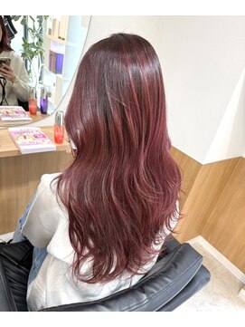 ラフテル(RAFTEL) 【RAFTEL 山本】レイヤーカット×ローズレッドカラー