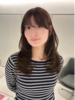 スノッブ(SNOB)&nbsp;ザクザクレイヤーカット×くすみブラウン♪♪