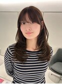 ザクザクレイヤーカット×くすみブラウン♪♪
