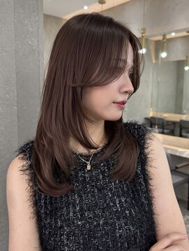 ロンドシエル 横浜(Lond ciel) ココアベージュ/小顔/オリーブグレー/髪質改善/縮毛矯正/横浜