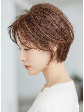 サンタフェ 名駅南店(Santa'Fe) 白髪ぼかし似合わせ/大人ショート/くびれショート/2