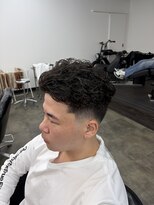 ザ クロー(THE CROW)&nbsp;宮城リョータ風オールバックパーマ×スキンフェード