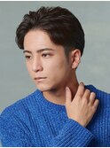 センターパート/ニュアンスパーマ/フェザーパーマ/men's