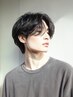 【平日10時～14時/担当指定不可】MEN'Sカット＋炭酸クレンジング ￥3400