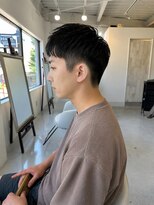 メンズカット バイ ソイクフ(メンズカット by SOY-KUFU)&nbsp;ジェットモヒカン短髪メンズソフトモヒカンアップバング/東伏見