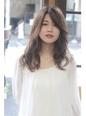 ロングヘアイルミナカラー+髪質改善×南浦和×白髪染めも◎