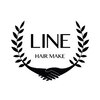 ヘアメイクライン(hair make LINE)のお店ロゴ