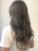 アピューズ ヘアー 梅田(Apiuz Hair)&nbsp;Apiuz Hair オリーブカラー☆ゆるふわロング