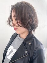 アイティー バイ アルバム 中野店(IT by ALBUM) ミディアムレイヤー_耳かけウェーブパーマ_ba285582