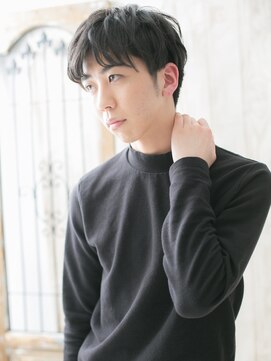 グルーミングサロン バーバー キャッスル 北浦和西口(Grooming salon Barber Castle) マットな質感◎黒髪クラウドマッシュ束感カットJ