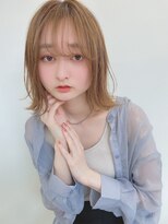 ルービック 京橋(Rubik's)&nbsp;外ハネボブディ×透明感カラー×エアリーミディ