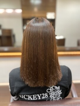 トイロヘアー(toiro hair) 艶髪縮毛矯正カラークセストパー CTFカラーと縮毛矯正を同時施術