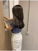 【髪質改善】上品なアッシュブラウンカラー