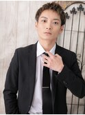 アップバング＆メッシュカラーのモテサマーカットH