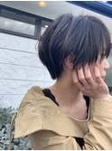 韓国スタイル/艶髪/ショートボブ/髪質改善縮毛矯正/香椎/千早