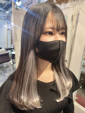 トロニー(TLONY) インナーエクステ　ホワイトシルバー　style/miaki