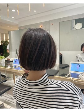 ガリカ 蔵前(Gallica) 【佐久間史将】ぷつっとボブx柔らか地毛風カラー<蔵前>