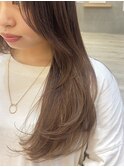韓国ヘア似合わせレイヤーカット顔周りカット大人美人