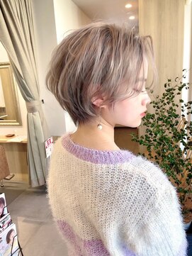 エニ 自由が丘(ENi) マチルダボブ/ピンクベージュ/インナーグレージュ[自由が丘駅]