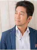 オーガニックカラー爽やか刈り上げメンズショートa新所沢