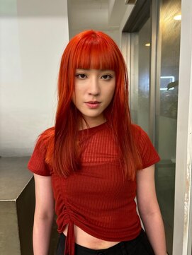 レコ 渋谷(LECO) ブラッドオレンジハイトーンカラー