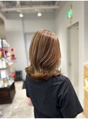 ハイライト風バレイヤージュ